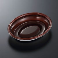 中央化学 惣菜容器 TP ボレノ M20-16 赤茶 身 17525 1袋(50個)（直送品）