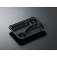 中央化学 弁当容器 SD エブリ 23-17C BK 身 299941 1袋(50個)（直送品）