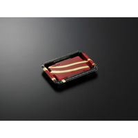 中央化学 寿司容器 CF にぎり L6 聚楽BK-BK 身 197566 1袋(50個)（直送品）