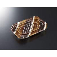 中央化学 軽食容器 TP デリグー 18-13 バウムBR 身 20073 1袋(50個)（直送品）