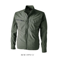 【TSデザイン/藤和】TS DESIGN ＴＳ４Ｄナイロンドッツジャケット  WW4606-55-5L  セージグリーン　1着（直送品）