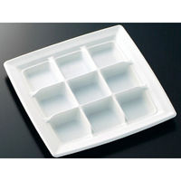 中央化学 軽食容器 CT 沙楽 KS24-24-A W 身 211573 1ケース(400個(50個×8))（直送品）