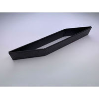 アクタ ワン折 77×40 黒焼杉 縁 2000018998 1ケース(400個(50個×8))（直送品）