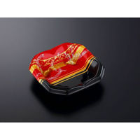 中央化学 どんぶり容器 SD 波音丼 K17浅 弦R-BK 身 290031 1袋(50個)（直送品）