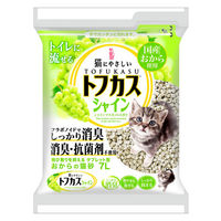 トフカスシャイン 猫砂 おから シャインマスカットの香り 国産 7L トイレに流せる！