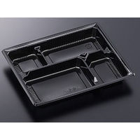 中央化学 弁当容器 HS 古今 L-4 BK 身 175588 1袋(50個)（直送品）
