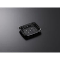 中央化学 軽食容器 CT デリトップ 13-11 BK 身 218131 1ケース(2000個(50個（直送品）