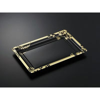 中央化学 刺身容器 DX 角皿 特3 花盛MT-BK 身 193540 1ケース(150個(25個×（直送品）