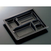 中央化学 弁当容器 CT WF-22B-27 BK 身 84848 1ケース(600個(50個×（直送品）