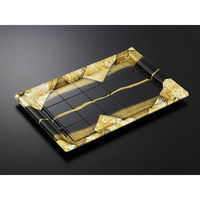 中央化学 刺身容器 CF 宴角 45-30 帯代BK-BK 身 179101 1ケース(120個(10個×（直送品）