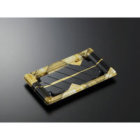 中央化学 刺身容器 CF 宴角 10-2 帯代BK-BK 身 167924 1袋(50個)（直送品）