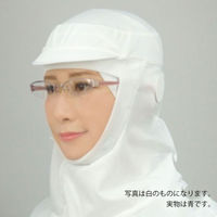 日本フィットフード 衛生用帽子 フィットフード FH-451B ブルー L 00669088 1袋(5個)（直送品）