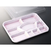 中央化学 仕出し弁当容器 DX 仕切 R-12-N ト付 95208 1ケース(120個(20個×6))（直送品）