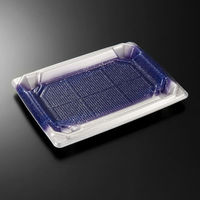 中央化学 刺身容器 四方盛 24-17 雪風B 身 005231 1ケース(600個(50個×（直送品）