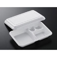 中央化学 弁当容器 街弁 K22-15E2 (共) 25387 1袋(50個)（直送品）