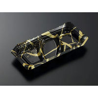 中央化学 軽食容器 CT ゆう22-11 T 継ぎBK-BK 身 602029 1袋(50個)（直送品）