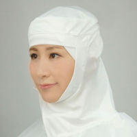 日本フィットフード 衛生用帽子 フィットフード FH-400W ホワイト LL 00669083 1袋(5個)（直送品）