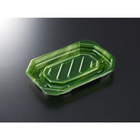 中央化学 軽食容器 TP デリグー 18-13 ベジ-GN 身 20156 1袋(50個)（直送品）