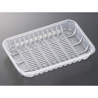中央化学 透明トレー PP 22-16 25890 1袋(100個)（直送品）