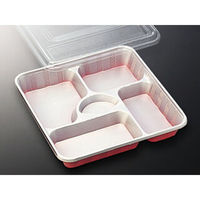 中央化学 仕出し弁当容器 DX 仕切 R-5-N ト付 95729 1ケース(240個(20個×12))（直送品）