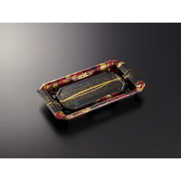 中央化学 寿司容器 HS 澄板 18-11 一陣R-BK 身 64139 1ケース(1000個(50個（直送品）