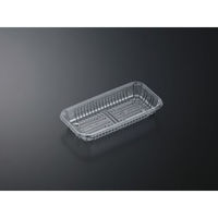 中央化学 透明トレー C-APG CSR 20-10F 272971 1袋(100個)（直送品）