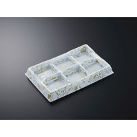 中央化学 刺身容器 HS 天城 18-3 6SアリアG-BK 256883 1ケース(240個(20個×（直送品）