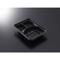 中央化学 弁当容器 耐寒CT フロズ K20-15T BK 身 22491 1袋(50個)（直送品）