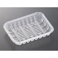 中央化学 透明トレー PP 15-11 25429 1袋(100個)（直送品）