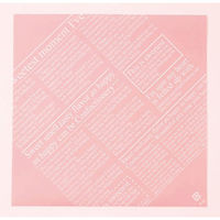 福重 フィルムシート ケーキシート 英字柄 ピンク バラ出荷 R-32-2 1ケース(10000個(1000個×10))（直送品）