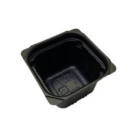 アクタ 中仕切カップ 70-8 かん合 黒 2000022026 1ケース(1000個(100個×10))（直送品）