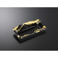 中央化学 刺身容器 みやま 24-12 筆千代BK 34785 1ケース(1000個(50個（直送品）