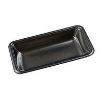 中央化学 発泡トレー CN 20-12F 黒-BK 336040 1ケース(2400個(100個×24))（直送品）