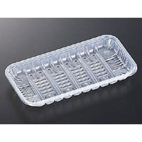 中央化学 透明トレー CH 19-10 C 21097 1袋(100個)（直送品）