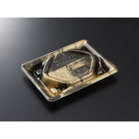 中央化学 刺身容器 漁台15-11 西陣BK 身 00744025 1袋(50個)（直送品）