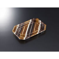 中央化学 軽食容器 TP デリグー 22-15 バウムBR 身 20941 1袋(50個)（直送品）