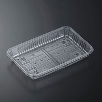 中央化学 透明トレー C-APG CSR 22-15F 271478 1ケース(1200個(100個×12))（直送品）