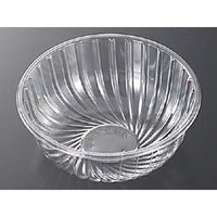 中央化学 冷麺容器 クリアボウル 中 身 3855 1ケース(1200個(50個（直送品）