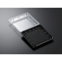 中央化学 フードパック パノラックV 20-20 黒 144964 1袋(50個)（直送品）