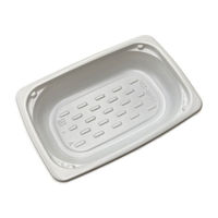 中央化学 汎用トレー CT YD18-12F W (T) 3913 1ケース(1000個(50個×20))（直送品）