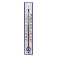 シンワ測定 温度計 プラスチック製 25cm ブルー 48356 1個（直送品）