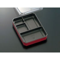 中央化学 折箱 CWH-2.5A 黒-くろべ赤 (ボ) 670729 1ケース(300個(20個×（直送品）