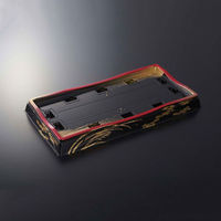 中央化学 寿司容器 HS 天城 27-3 やちよ赤-BK 身 943 1袋(10個)（直送品）