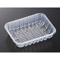 中央化学 透明トレー CH 15-11 FC 20578 1ケース(2000個(100個×20))（直送品）