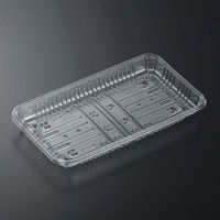 中央化学 透明トレー C-APG CSR 25-15E 273037 1袋(100個)（直送品）