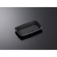 中央化学 軽食容器 CT デリトップ 18-11 BK 身 222653 1ケース(1600個(50個（直送品）