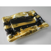 中央化学 寿司容器 かわら 巻ハーフ 金城BK 身 381426 1袋(50個)（直送品）