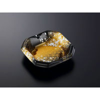 中央化学 どんぶり容器 SD 波音丼 K17浅 箔BK-BK 身 289942 1ケース(900個(50個×（直送品）