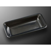中央化学 発泡トレー CN 20-11E黒-BK (L) 230490 1袋(100個)（直送品）