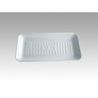 中央化学 発泡トレー C-32 白 79046 1ケース(1800個(100個×18))（直送品）